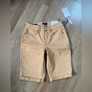 NYDJ Women's Peach Bermuda Shorts size 0